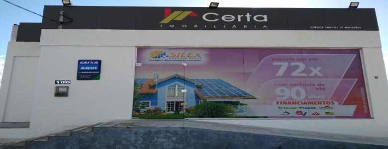Acerta Imobiliria - Corresp. Caixa Aqui - End: Via de acess. As Micros Empresas. vizinho ao Mix matheus